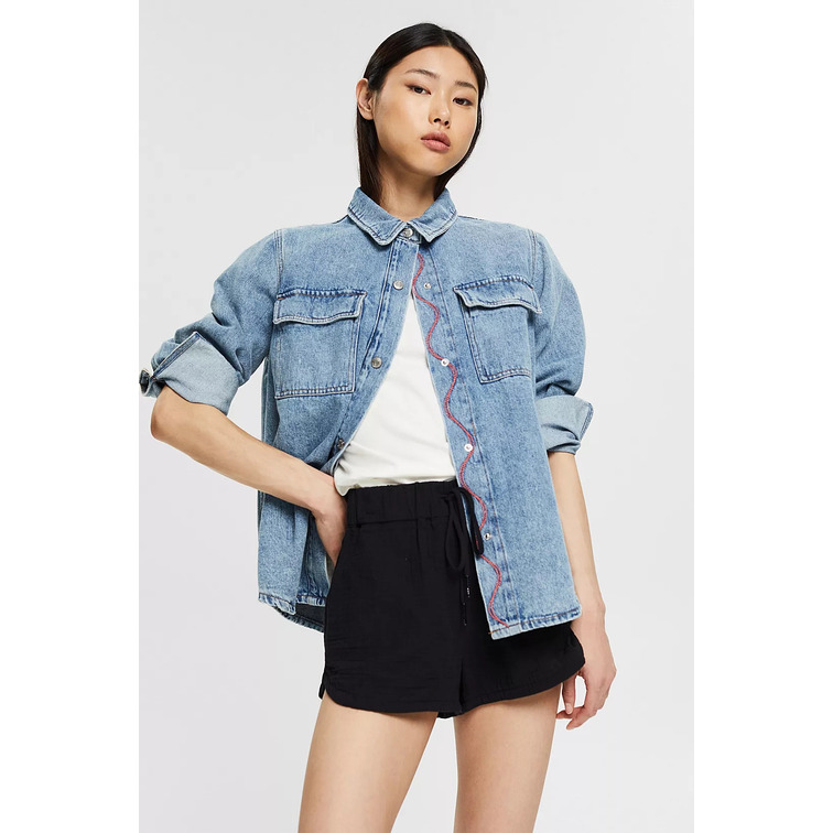 le short femme  ESPRIT sus co crinkle