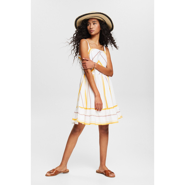robe con diseño de rayas femme ESPRIT