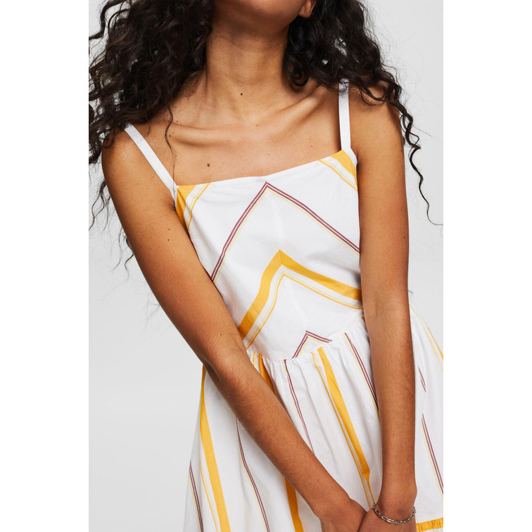 robe con diseño de rayas femme ESPRIT