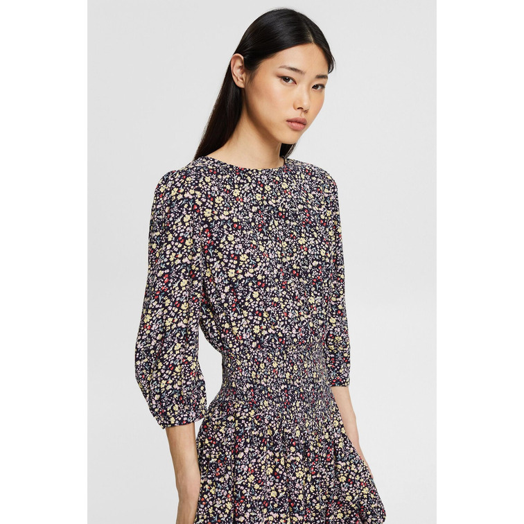 robe con jupe de volantes femme ESPRIT