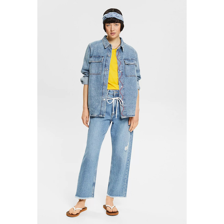 t-shirt femme  ESPRIT sus drawstring