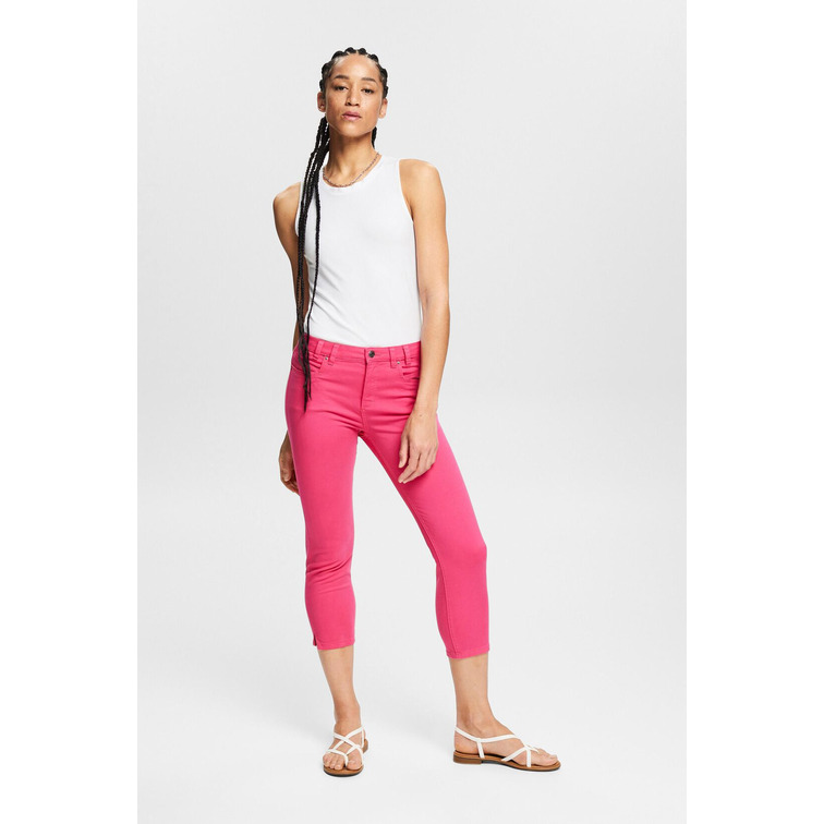pantalon capri elástico femme ESPRIT