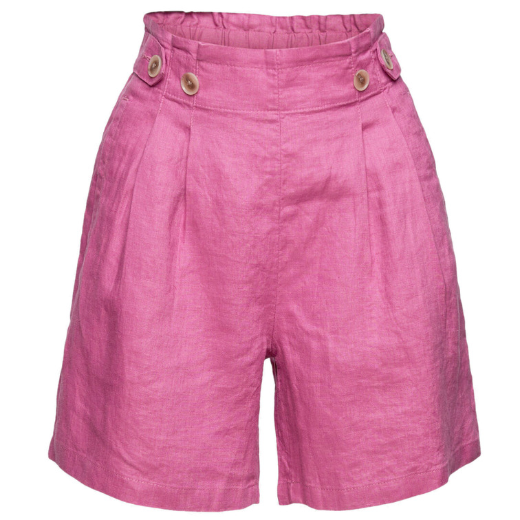 le short en lino femme ESPRIT