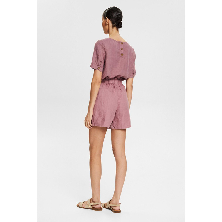 le short en lino femme ESPRIT
