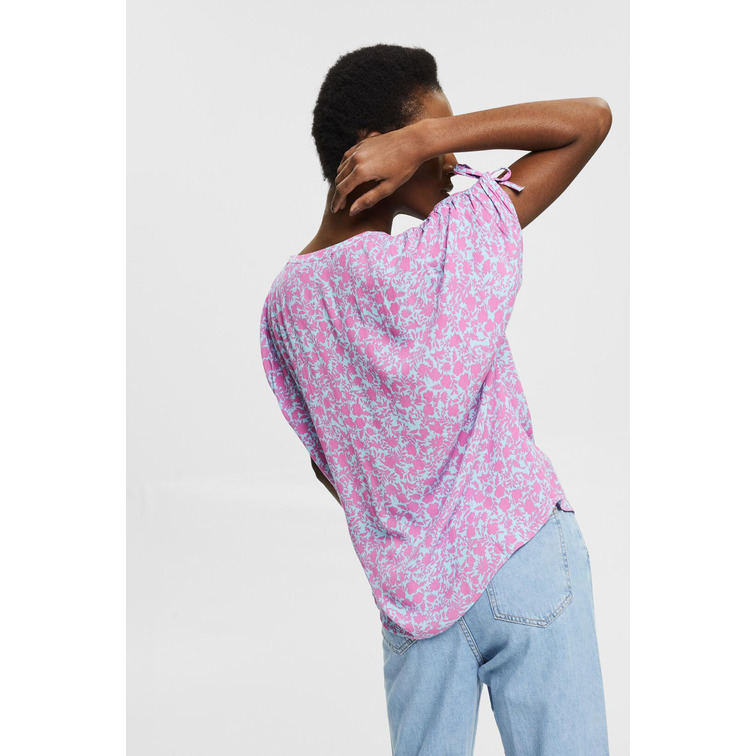 blusa con estampado floral femme ESPRIT