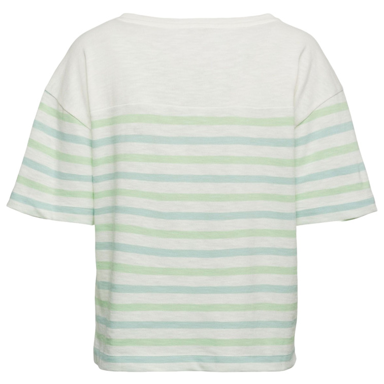 t-shirt con diseño de rayas femme ESPRIT