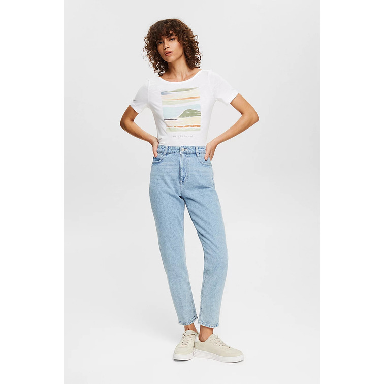 t-shirt femme  ESPRIT sus boat neck t