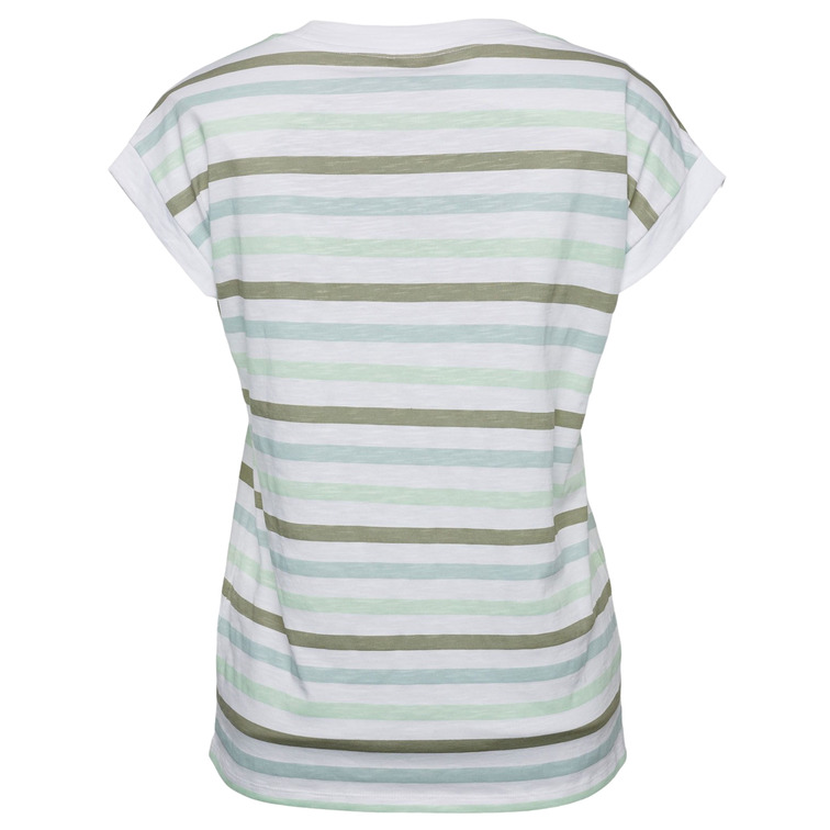 t-shirt estampada a rayas femme ESPRIT
