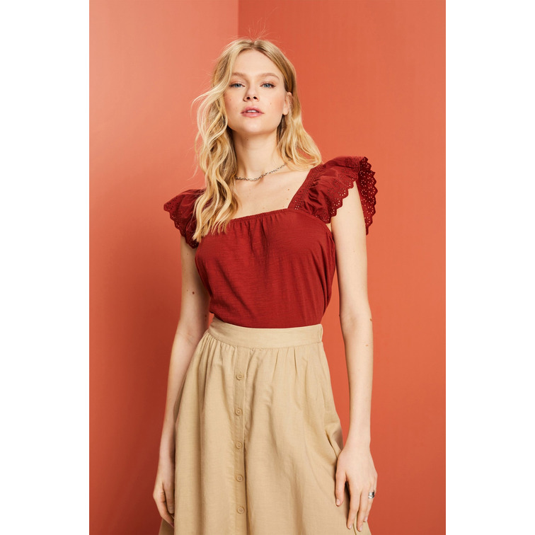 ESPRIT lace ang top c805