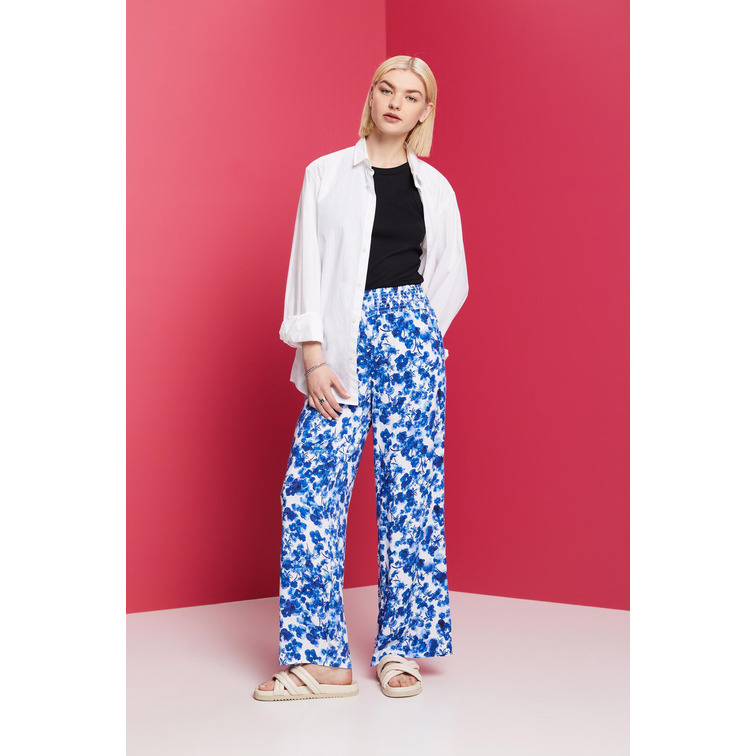 pantalon femme  ESPRIT f_printwideleg