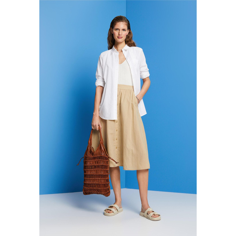 ESPRIT f_buttonedskirt e285