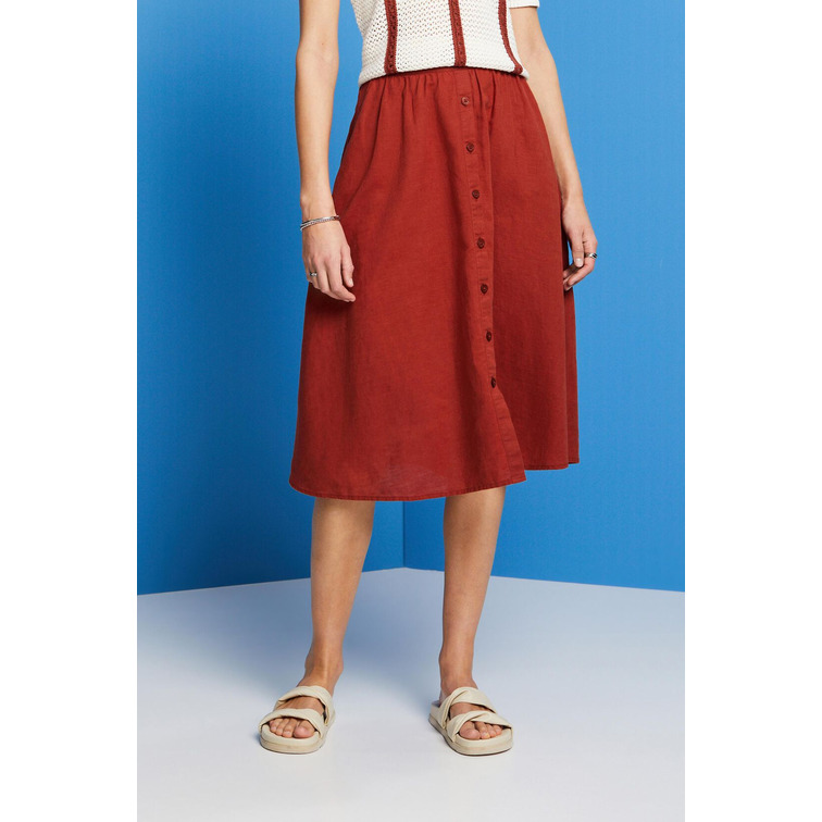 ESPRIT f_buttonedskirt e805