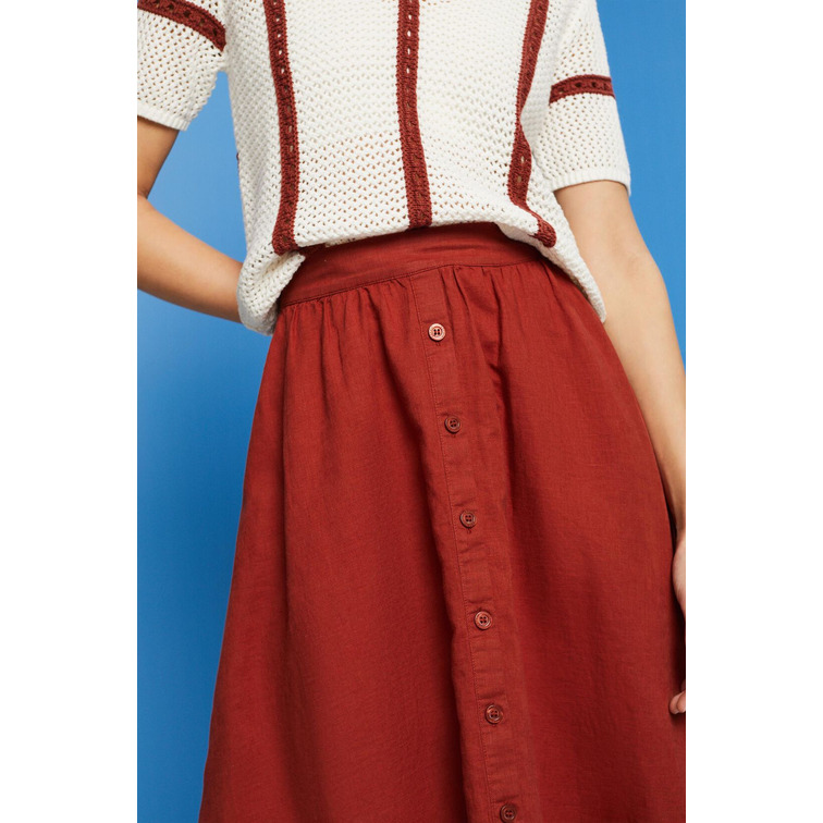ESPRIT f_buttonedskirt e805