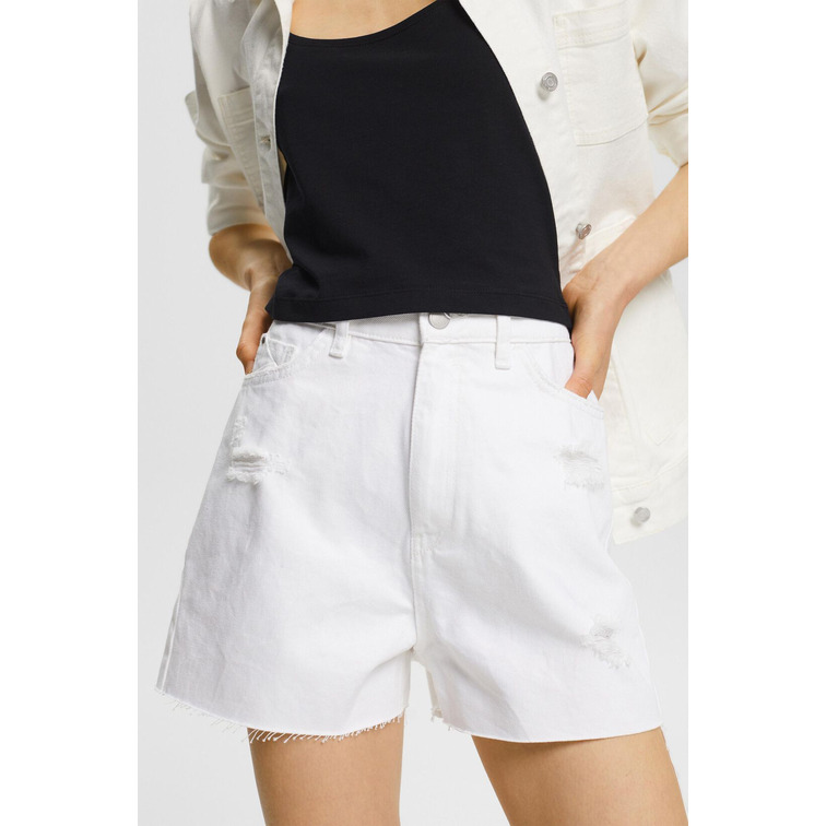 le short femme  ESPRIT sus denim short