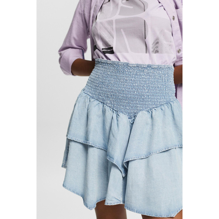 jupe femme  ESPRIT cve smocking sk