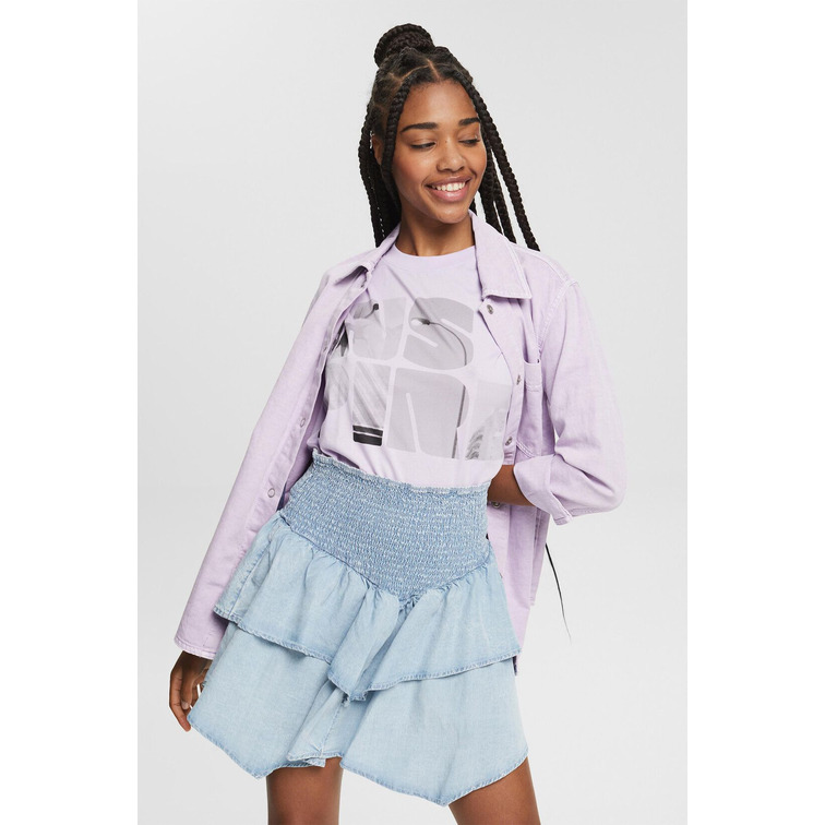 jupe femme  ESPRIT cve smocking sk