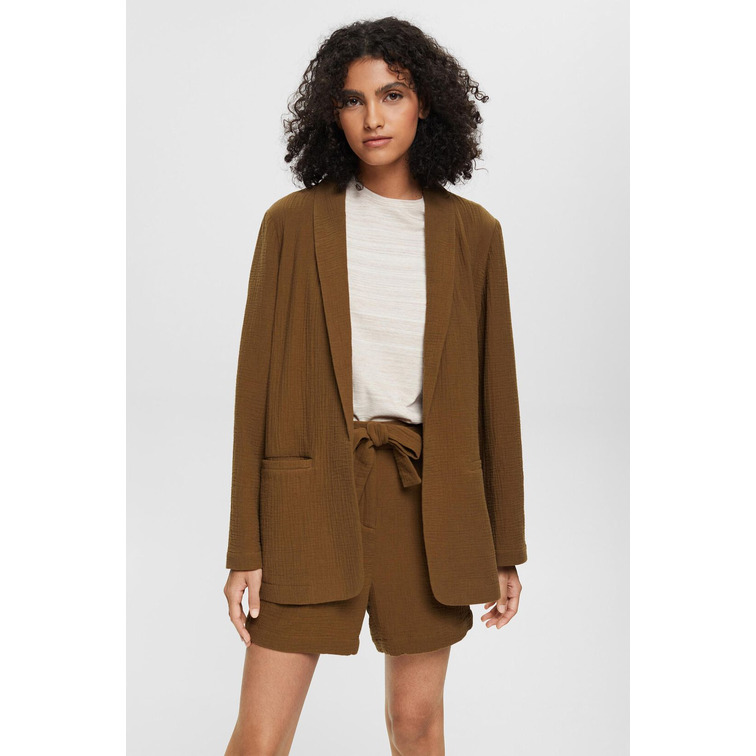 blouson femme  ESPRIT sus crincle bla
