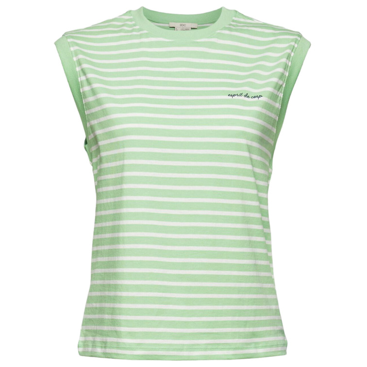 t-shirt femme  ESPRIT sus embro tank