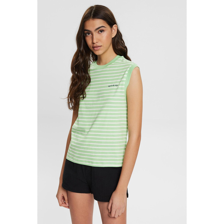 t-shirt femme  ESPRIT sus embro tank