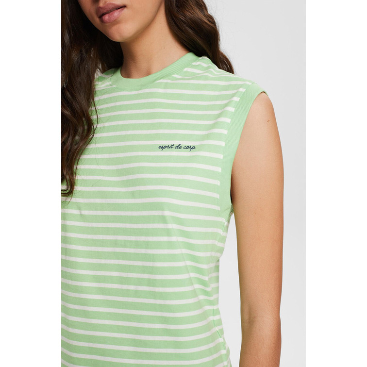 t-shirt femme  ESPRIT sus embro tank