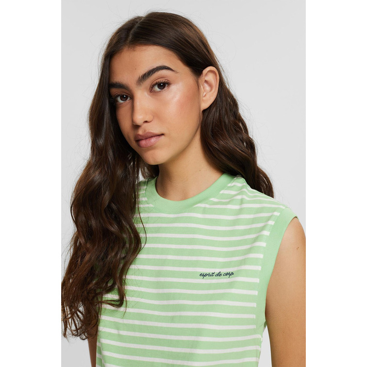 t-shirt femme  ESPRIT sus embro tank