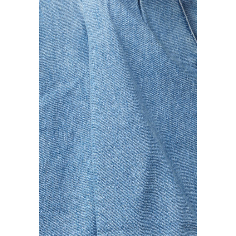 short jeans con pliegues en la cintura femme ESPRIT
