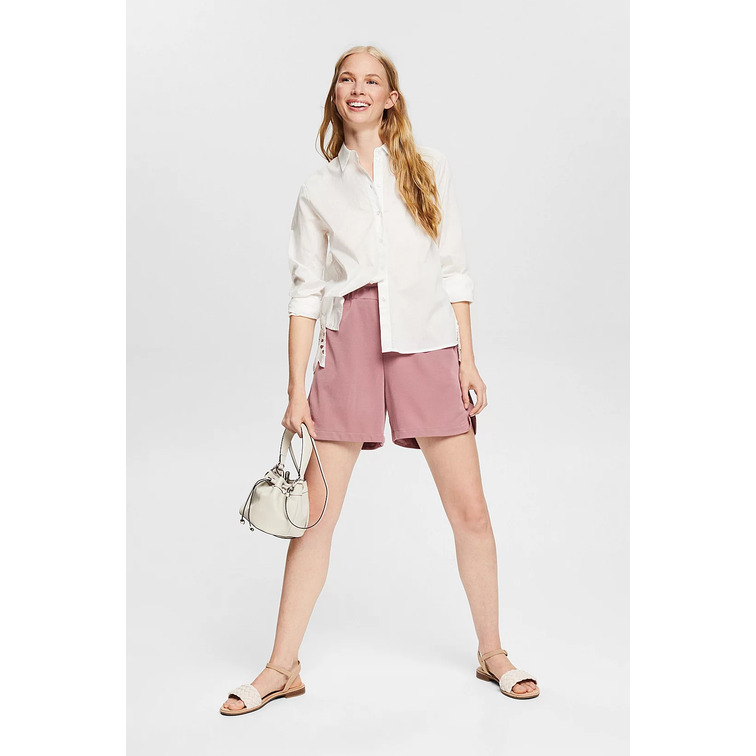 short de tejido maillot con tencel femme ESPRIT