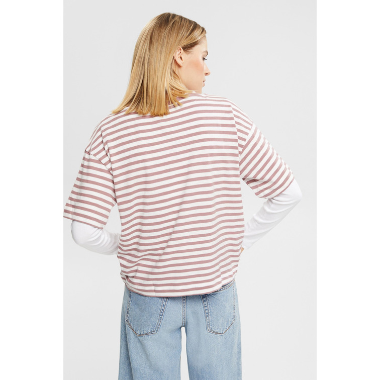 t-shirt femme  ESPRIT sus stripe tee