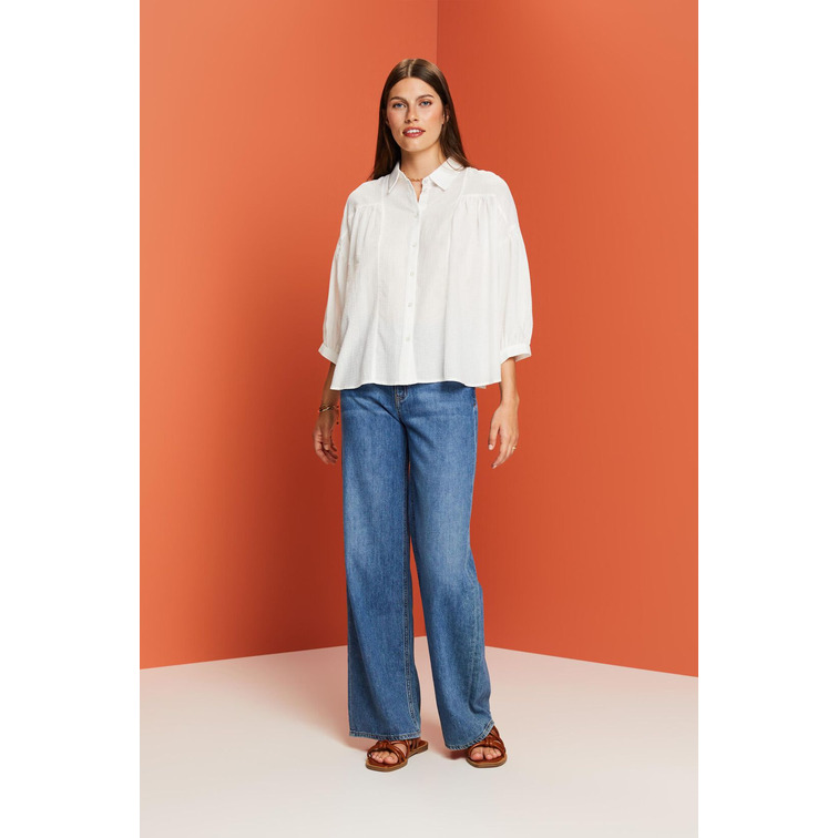 ESPRIT sg-053ee1f311       dobby blou e100