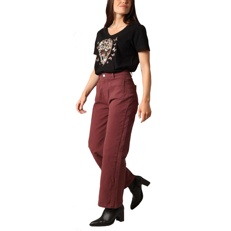 t-shirt femme  deelux beskull ts w