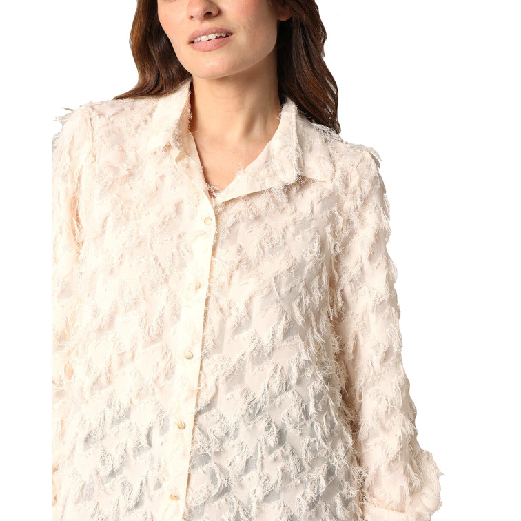 chemise femme  deelux froufrou bl w m+