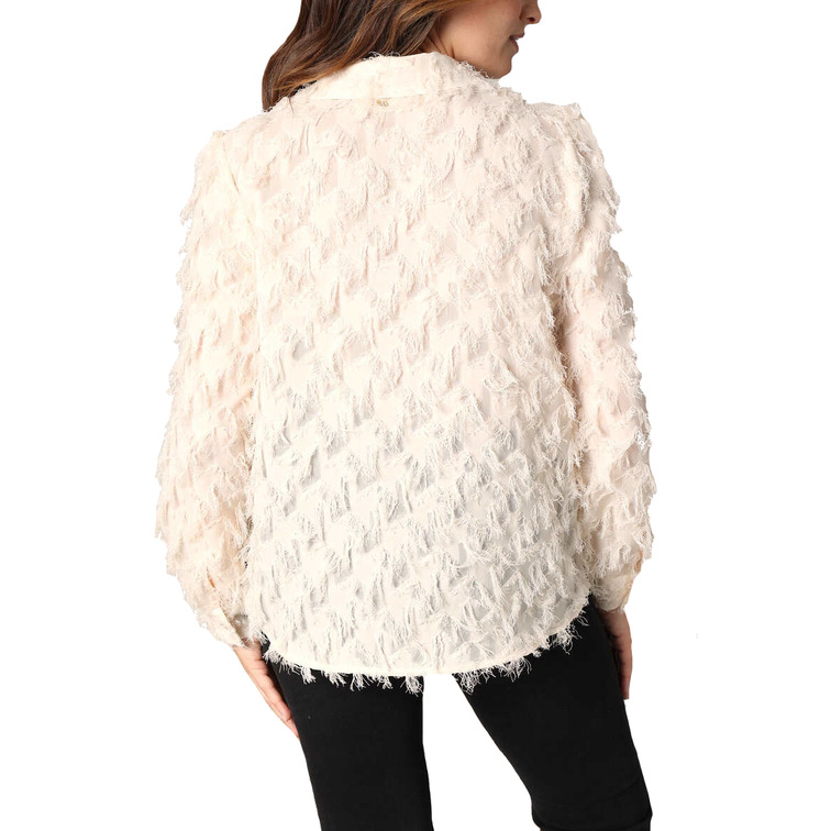 chemise femme  deelux froufrou bl w m+