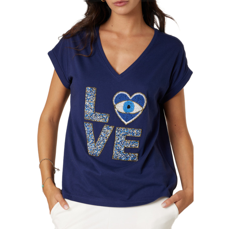 t-shirt femme  deelux mykolove ts w