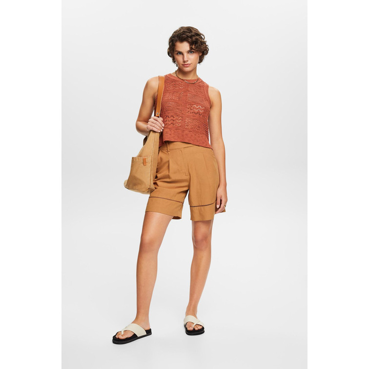 maillot femme  ESPRIT slub stich vest
