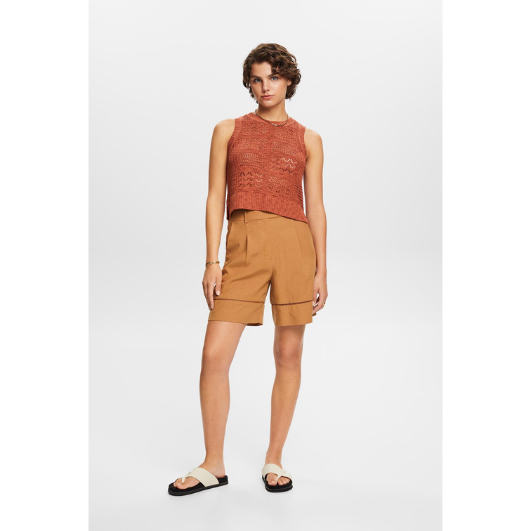 maillot femme  ESPRIT slub stich vest