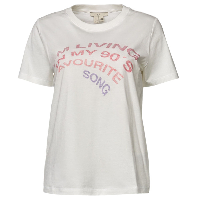 t-shirt femme  ESPRIT sus typo aw