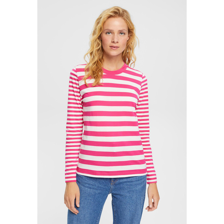 t-shirt femme  ESPRIT sus y/d stripe