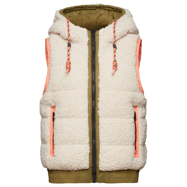manteau femme  ESPRIT k_f_teddyvest