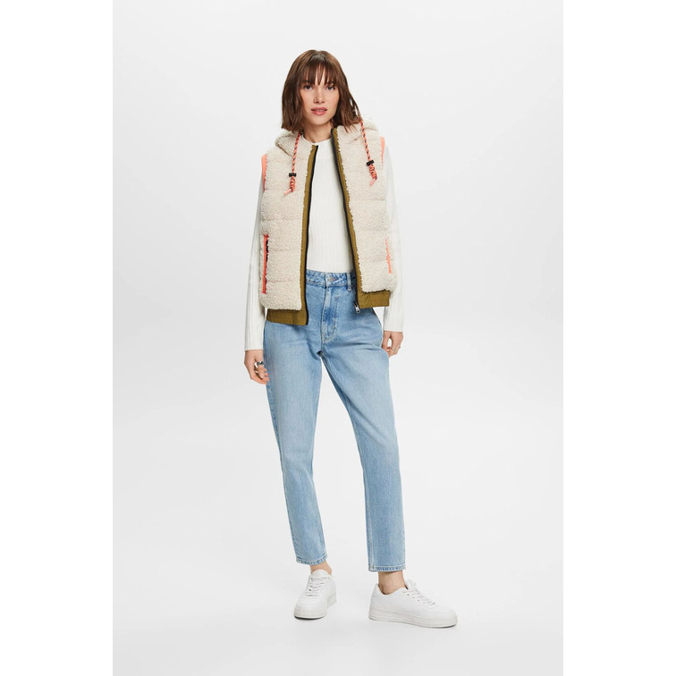 manteau femme  ESPRIT k_f_teddyvest