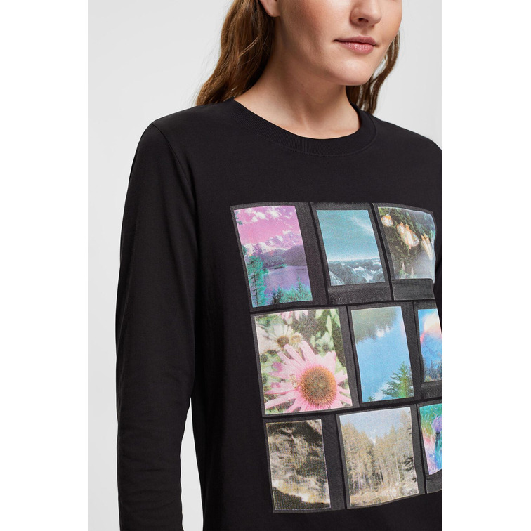 t-shirt femme  ESPRIT k_sus ls aw t