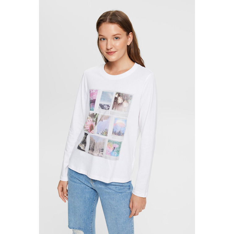 t-shirt femme  ESPRIT k_sus ls aw t
