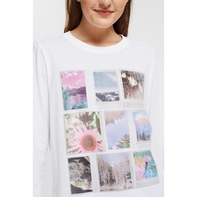 t-shirt femme  ESPRIT k_sus ls aw t