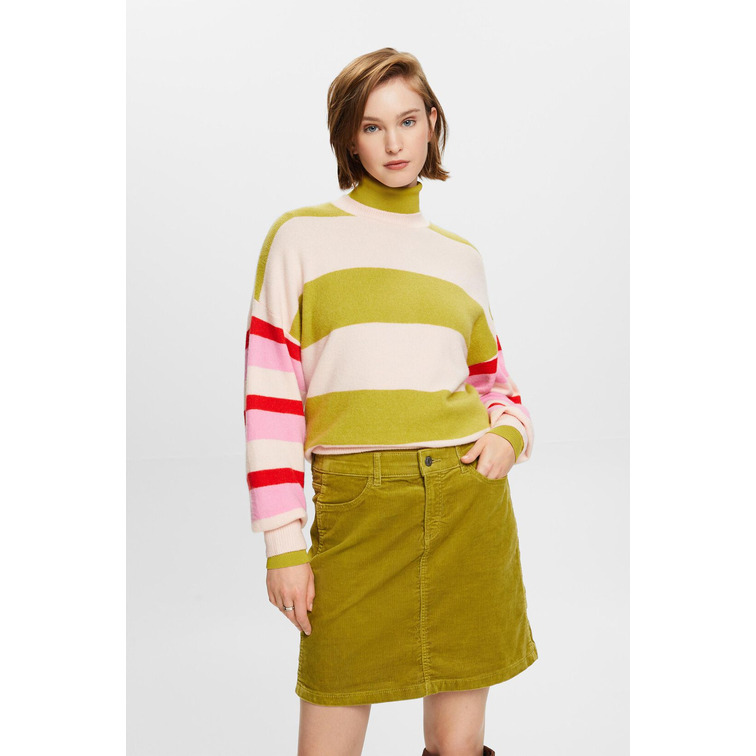 jupe femme  ESPRIT corduroy skirt