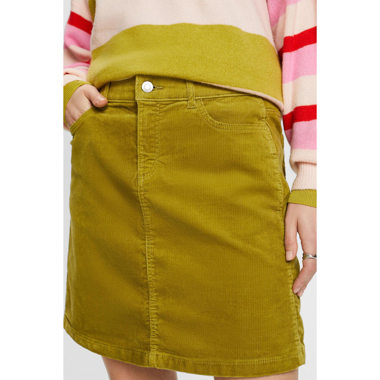 jupe femme  ESPRIT corduroy skirt