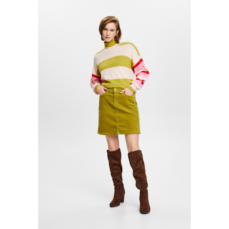 jupe femme  ESPRIT corduroy skirt