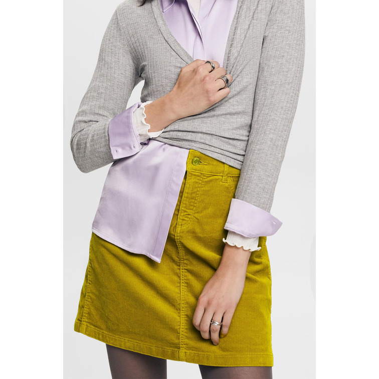 jupe femme  ESPRIT corduroy skirt