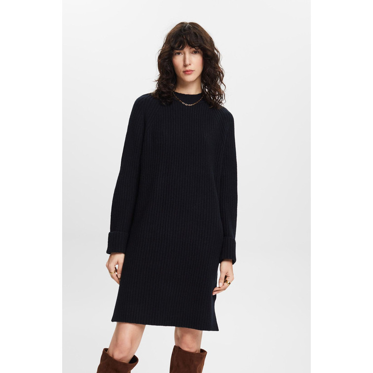 robe femme  ESPRIT f per rib dress