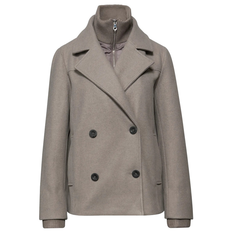 manteau femme  street caban jkt w. removable padded