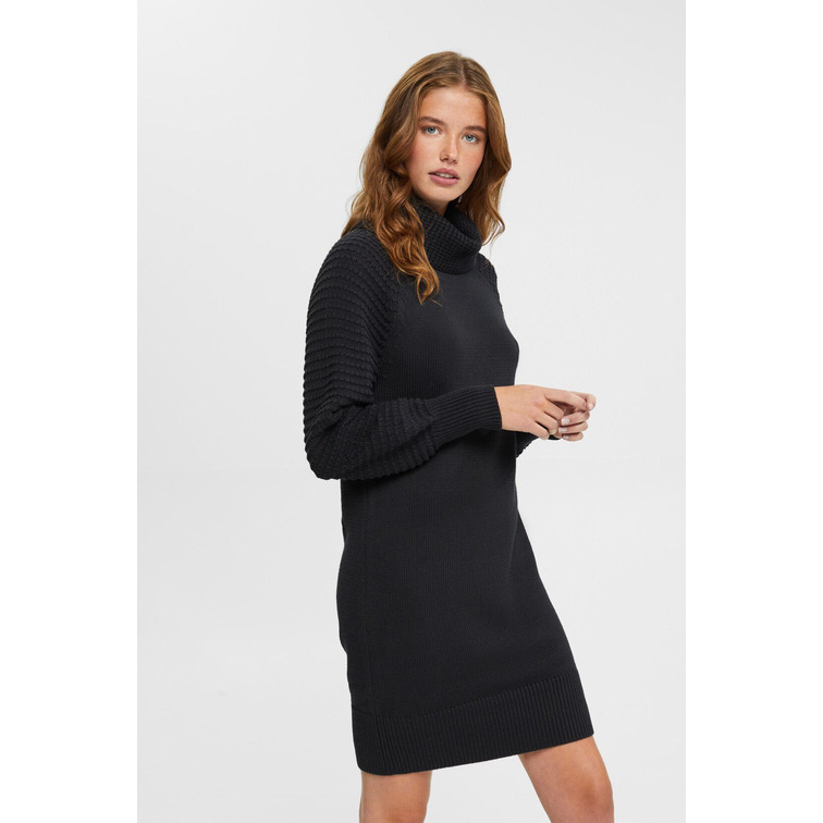 robe femme  ESPRIT wide neck dress