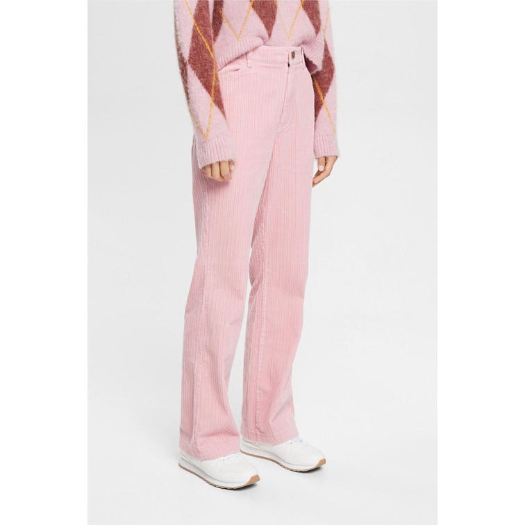 pantalon femme  ESPRIT cord wide leg